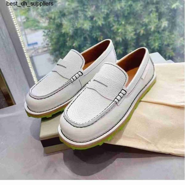 

axigo's same pink small leather shoes women's bean shoes thick soled lefu single shoes summer british style 2022, Black