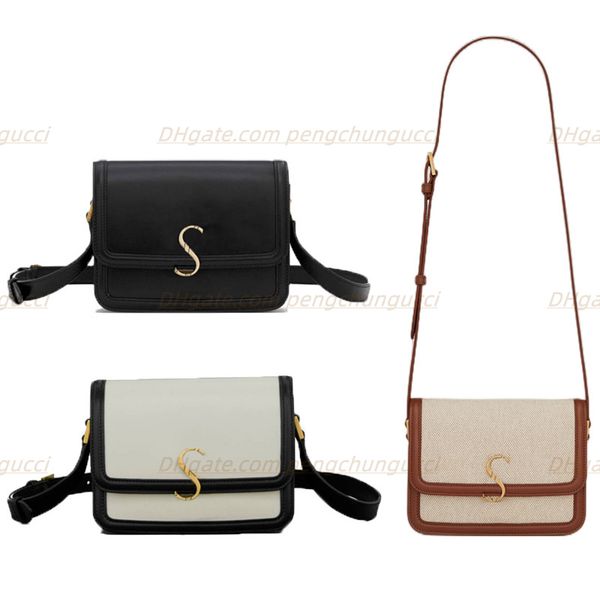 

women solferino canvas leather shoulder backpack fashion shoulder bags luxurys designers handbag wallets totes cross body bags true leather