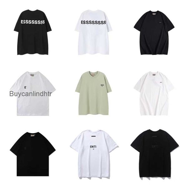 

summer 2023 women mens designer ess white t shirts luxury tee brand hoodies jacket reflective ow angels fg shirt mfz2, White;black