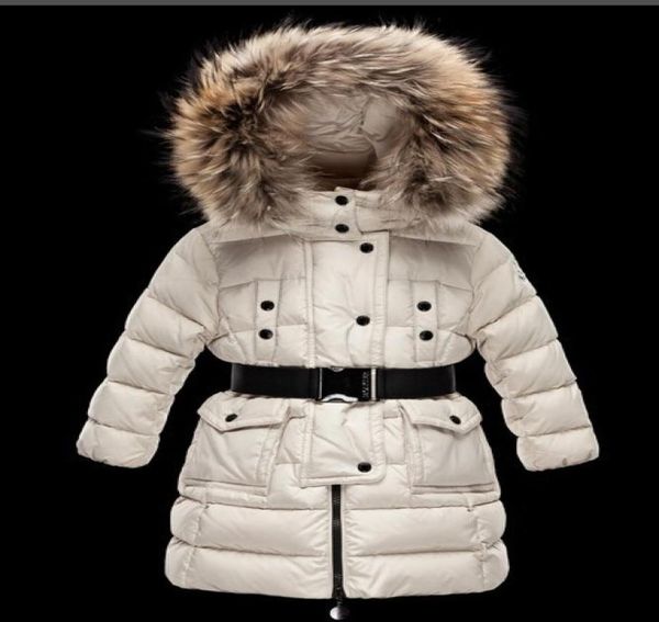 

2019 children039s girl women boy jacket parkas coat with hood for girls warm thick down jackets kids hooded real 100 fur wint1934497, Blue;gray