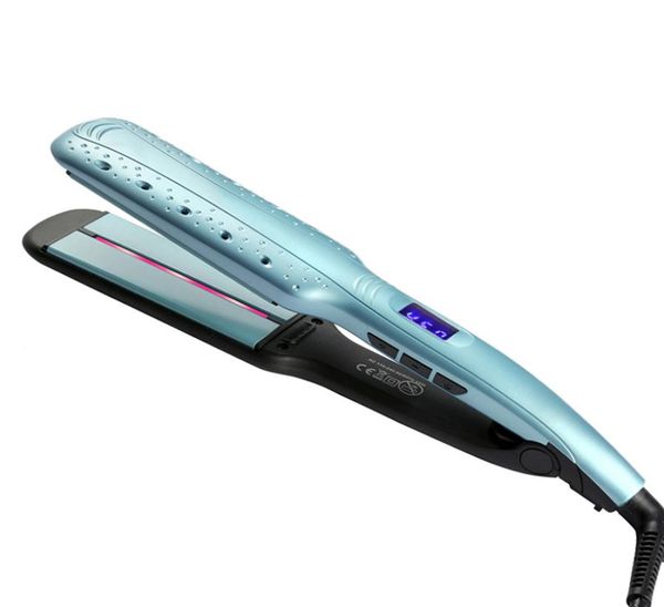 

todprofessional hair straightener for women wet 2 straight flat iron with ceramic titanium technology infrared light plat8829733, Black