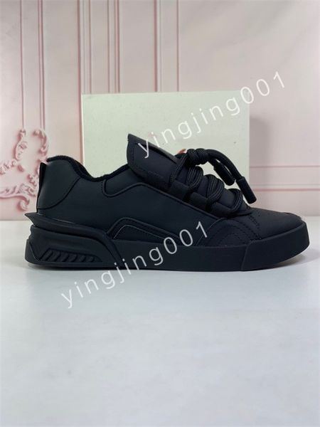 

2023 new luxurys ceiling retro plate-forme designer shoes for men's women leather black white flat platform sneaker fashion ladies yout