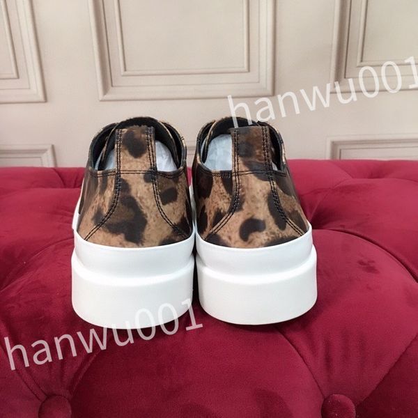 

2023 new r womans shoes leather lace up men's fashion platform sneakers white black mens womens casual shoes
