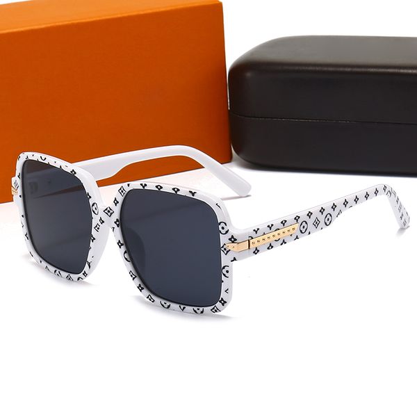 

wholesale authentic luxury fashion sunglasses with logo and case special model anti uv400 polaroid lens special model eyeglasses designer su, White;black