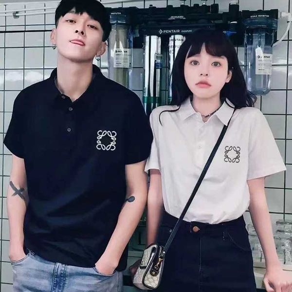 

2023 classic embroidery design short sleeve t-shirt bird paris mani, White;black