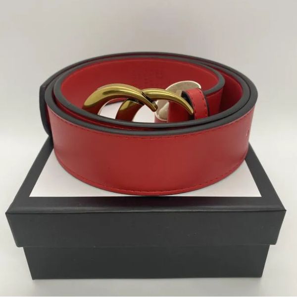 

designer belt fashion belts men women belt big bronze buckle genuine leather classical strap 3.8cm with box, Black;brown