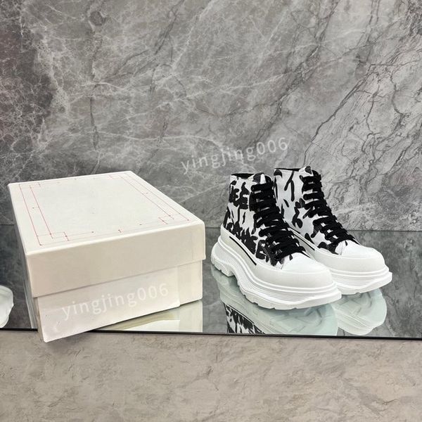 

new brand designer platform women mens quality casual shoes leather lace-up sneaker lady flat running trainers letters gym sneaker, Black