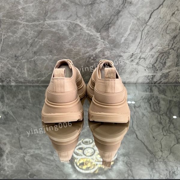 

new fashion designer platform women men casual shoes leather lace-up sneaker lady flat running trainers letters gym sneaker, Black