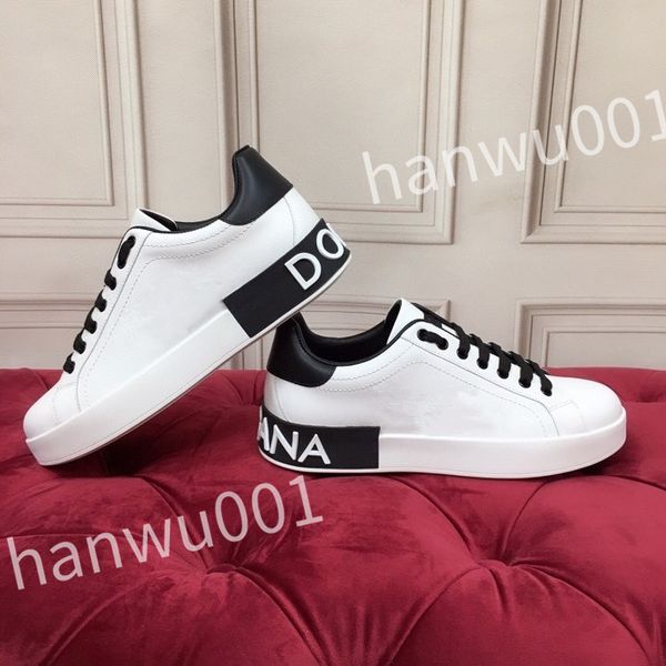 

new luxurys quality casual shoes women's white outdoor running shoes printed calf leather men casual shoes sneakers, Black