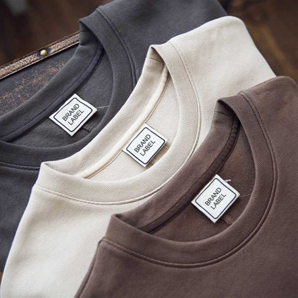 

2023 men t shirt short sleeve rhude tess designer casual fashion spring summer new heavyweight 100% cotton loose vintage custom oversized ts, White;black