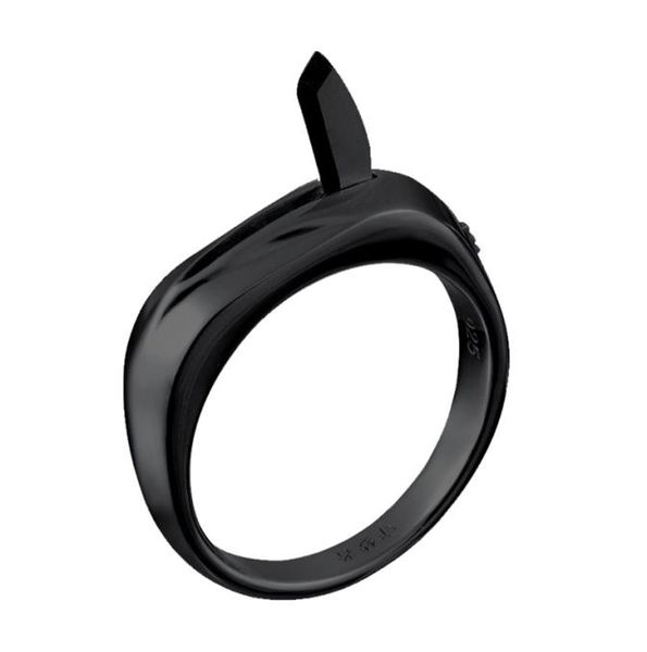 

steel selfdefense ring invisible multifunctional knife for female emergency antiwolf weapon gift for women men 2107015518018, Silver