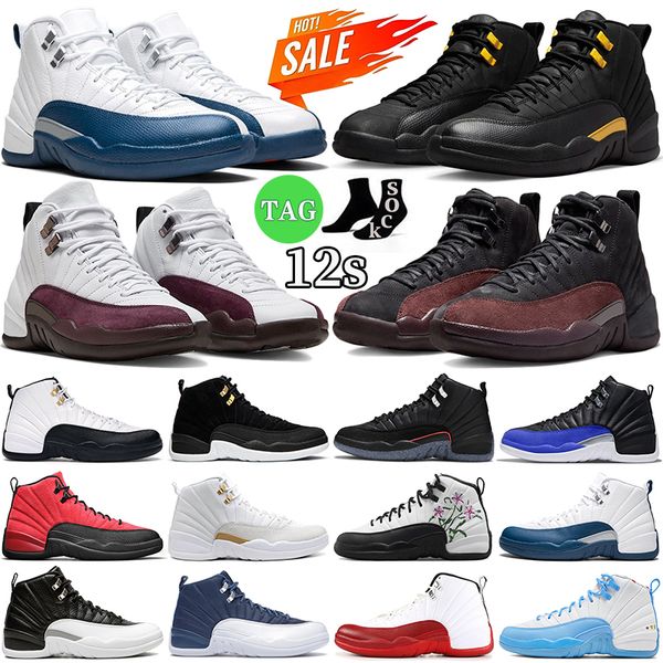 

12 basketball shoes for men 12s cherry utility playoffs royalty black taxi utility indigo reverse flu game concord mens trainers outdoor spo
