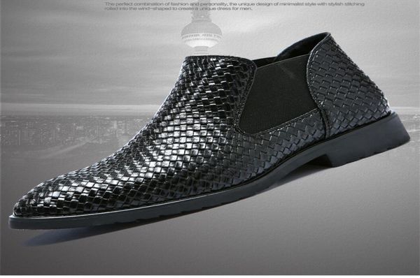 

boots italian men shoes men classic men slip on dress shoes suit shoes 48 chaussure homme mariage klasik zapatos charol sepatu kul7106796, Black