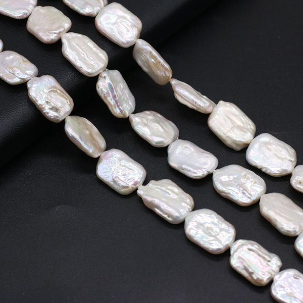 

crystal natural freshwater white baroque pearl rectangle spacer loose beads for jewelry making diy charms bracelet necklace accessories