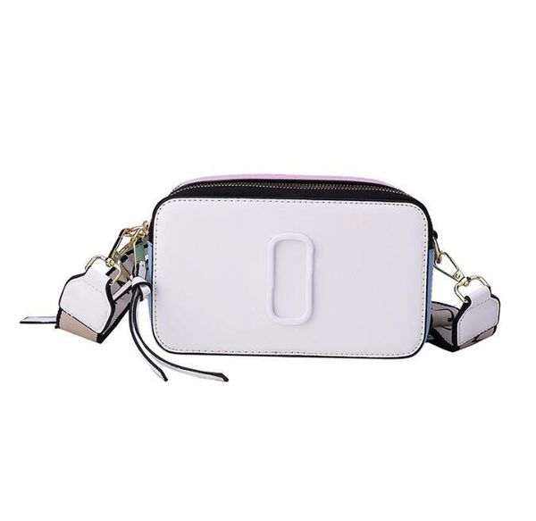 

wallets shoulder bags marc crossbody bags handbags designer bag women ladies fashion all-match classic multicolor purses m0086, Red;black