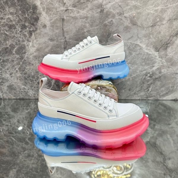 

2023designer platform womens casual shoes leather lace-up sneaker lady flat running trainers letters gym sneaker, Black