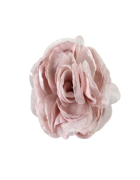 

fabric flower shirt lapel pin and brooches elegant coat sweater badge luxury clothing women gift wedding jewelry accessories2522429, Gray