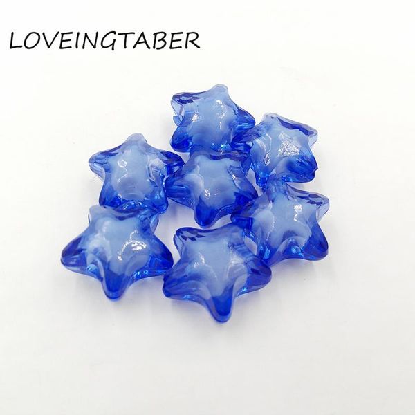 

crystal ( choose size first ) 12mm/16mm/20mm royalblue acrylic star beads in beads