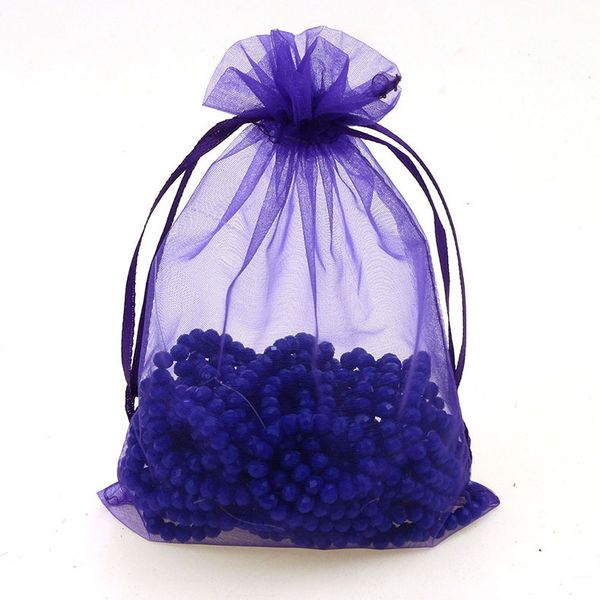 

evening bags 100pcslot 17x23cm drawstring organza bag beads packaging pouches wedding party drawable gift cost for custom 230519