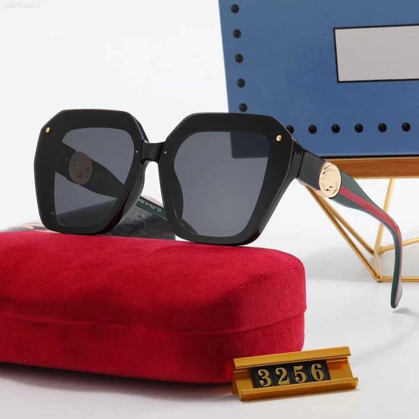 

classic fashion designer sunglass for men women shades letter frame polarized polaroid lenses luxury prescription sunglasses sun glass trave, White;black