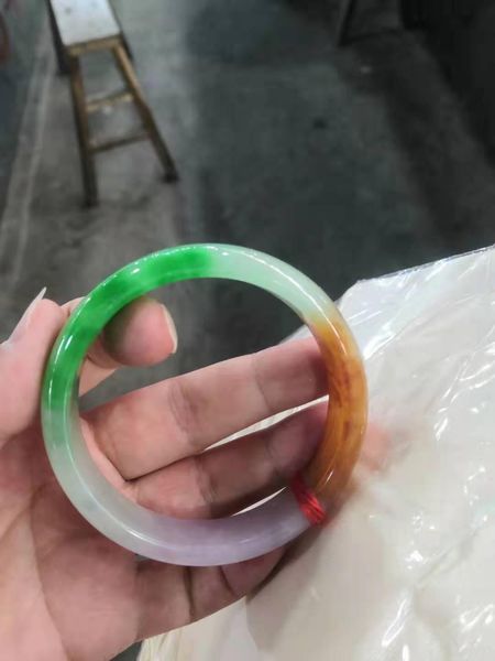 

bangle 100% natural burmese jadeite rare 3 colors bracelet elegant princess bracelet gift for friend jade jewelry women bangle bangles, Black