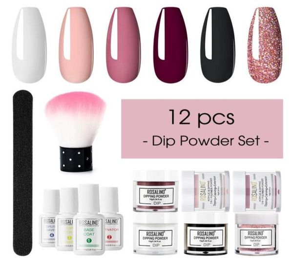 

nail powder set 12pcs baking lamp moistening powder full set french nail polish oem6113641