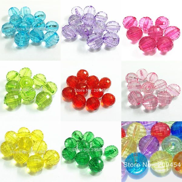 

crystal (choose color/size first) 6mm/8mm/10mm/12mm/14mm/16mm/18mm/20mm clear transparent acrylic faceted beads