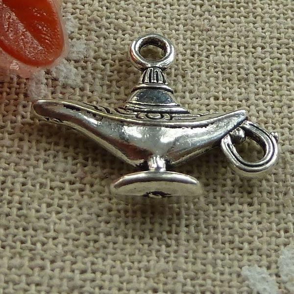 

other 120 pieces tibetan silver teapot charms 22x18mm #1430