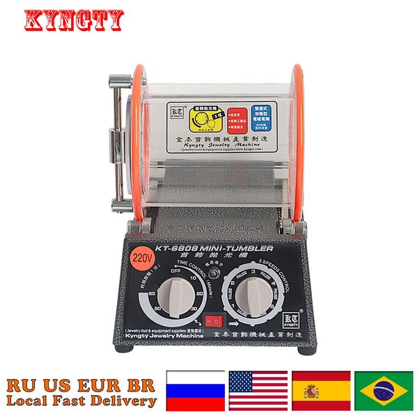 

other polishing machine kt6808 110v220v twoway rotary grinding with 5 speeds rotary polisher polished bucket jewelry equipment tool