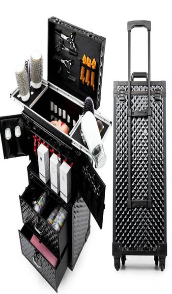 

suitcases professional hairdressing rolling luggage toolbox salon hairdresser trolley suitcase beauty large drawer on wheelssuitca5293036