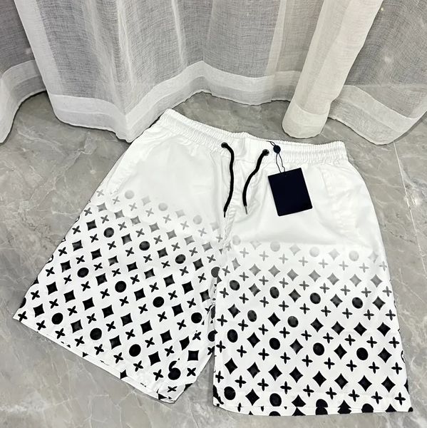 

new tropical summer fashion shorts new designer board short quick dry swimsuit print board beach pants men's swimming shorts, White;black
