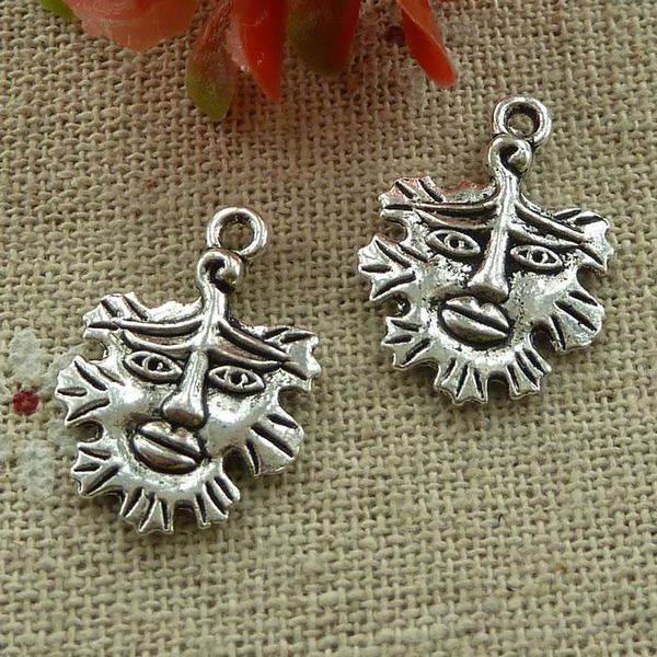 

other 180 pieces tibetan silver man charms 21x15mm #2933