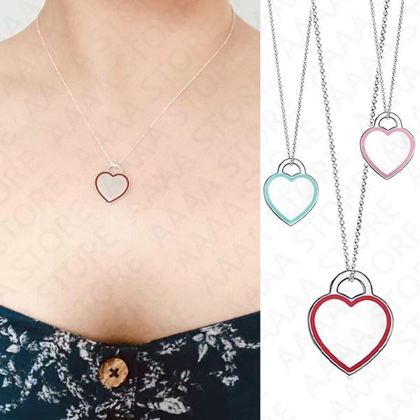

necklaces classic return to tif necklace for women's 925 sterling silver heart pendant in a variety of styles to support drop shipping