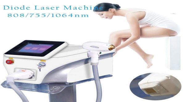 

professional 808nm diode laser hair removal machine permanent hair removal 755 808 1064nm diode laser hair removal for all skin sa2859809, Black