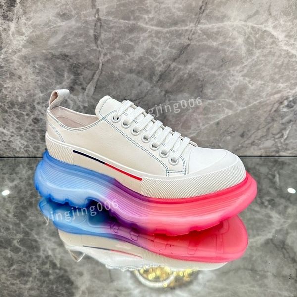 

designer platform womens casual shoes leather lace-up sneaker lady flat running trainers letters gym sneaker2023, Black