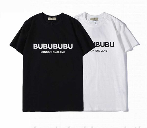 

designer new fashion womens mnes burbrerys t shirts polos casual chest letter shirt luxurys clothing street shorts sleeve clothes womens men, White;black