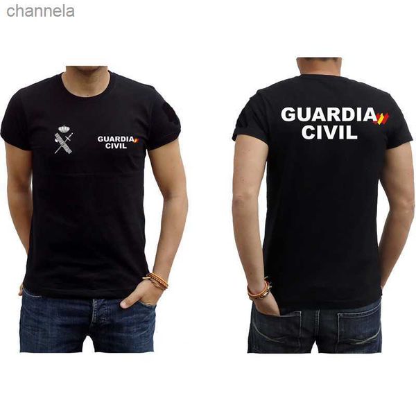 

men's t-shirts guardia civil espaa t-shirt. premium casual cotton short sleeve o-neck mens t shirt new s-3xl, White;black