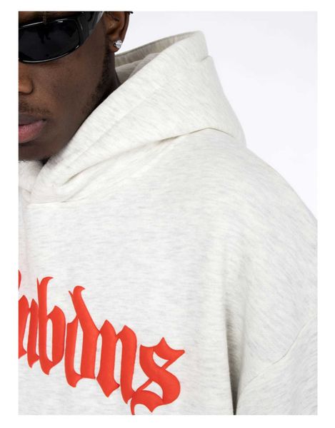 

2023 mens hoodie long sleeve rhude highquality tess designer casual fashion oem sample men sweatshirt 100cotton blank heavy weight puff prin, Black