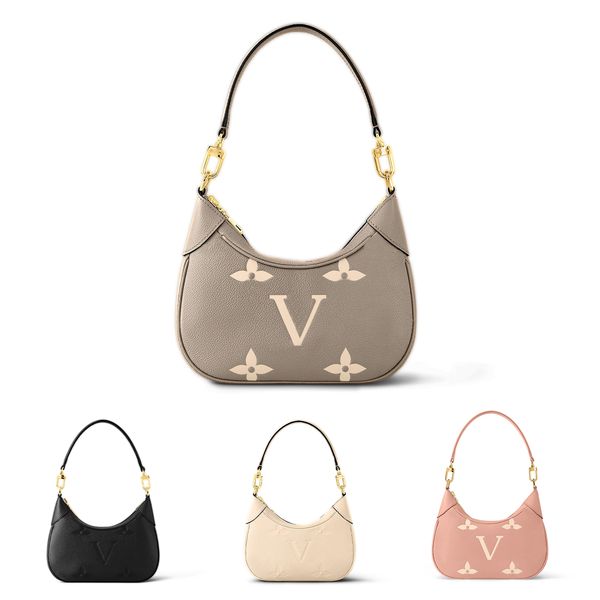 

m46002 genuine leather bagatelle shoulder bags m46112 luxury womens purse designer the tote bag handbag clutch embossed underarm bags mens c