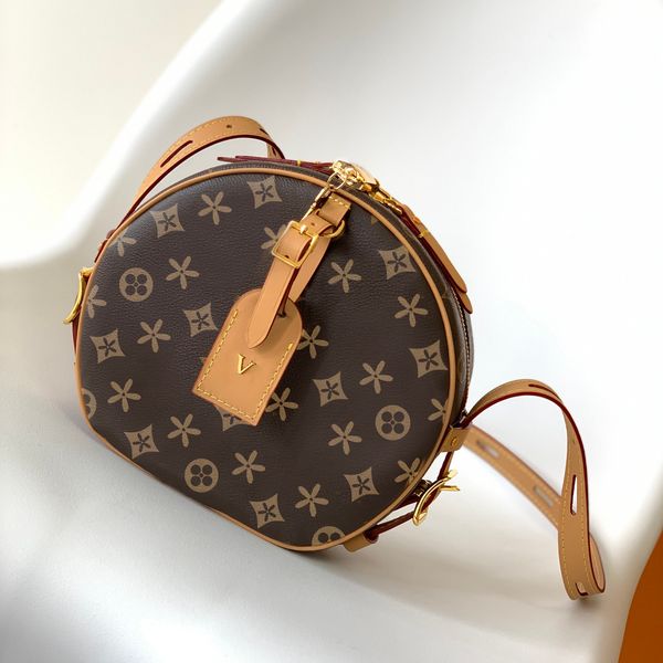 

casual womens mens totes bags designer envelope m45647 petite boite chapeau boite leather hobos travel pochette make up bags clutch hand bag