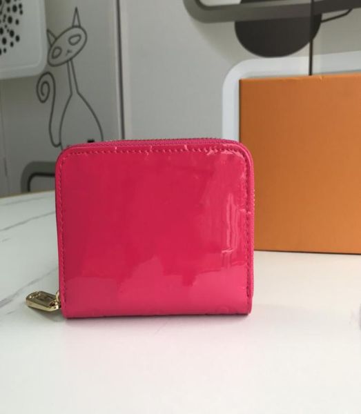 

wallets women wallet fashion pu leather clutch bag embroidered purse flower pattern small coin handbag minimalist6998147, Red;black