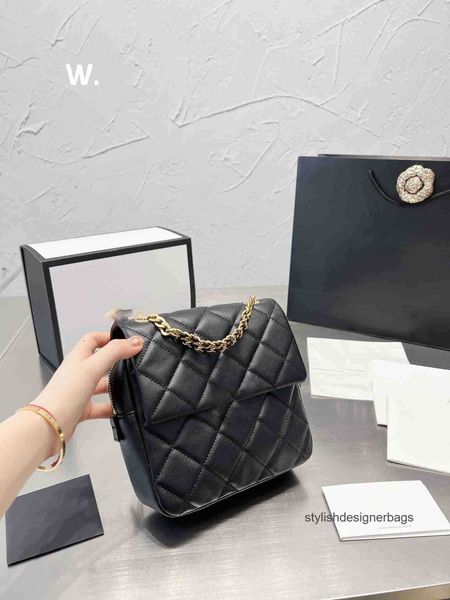 

totes luxury tote purses brand handbag message bags shoulder bag genuine leather cluth crossbody 5a quality 22cm cattlehide gold chain flap