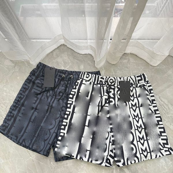 

mens womens shorts designer summer beach shorts cotton fashion plaid printed drawstring pants relaxed homme casual streetwear sweatpants asi, White;black