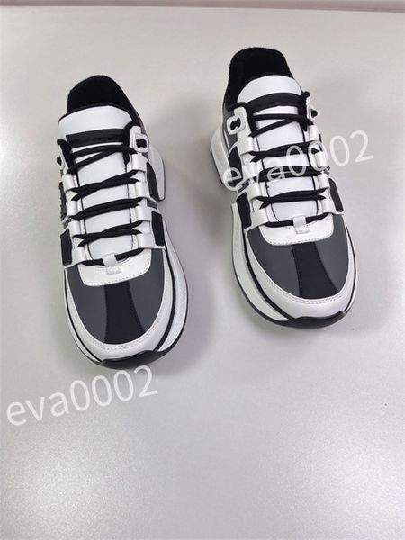 

2023 luxury designer men causal shoes fashion woman leather lace up platform sole sneakers white black mens womens