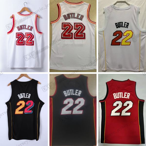 

jimmy butler 22 basketball jerseys men white blank red 2023 new stitched jersey, Black;red