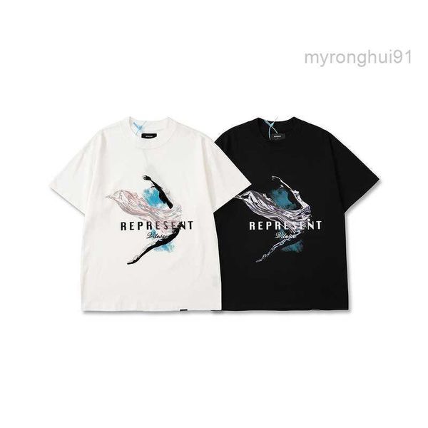 

abstract dancer girl slogan printed short sleeve t-shirt slqs, White;black