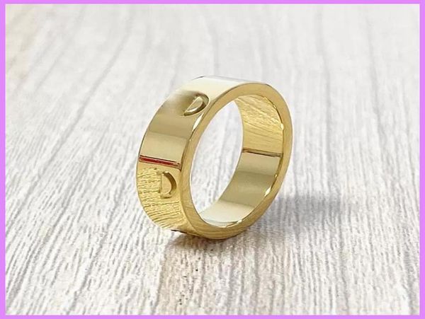 

steel love ring gold silver rose gold wedding rings for women designer jewelry ladies designers ring with diamond mens d2112102f2750121