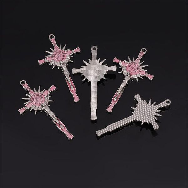 

other 50 pcs / new religious saint benedict cross jesus cross amulet