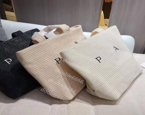 

leisure shopping the tote bag for women fashion manual weave straw fabrics large capacity vacation beach bags light wild whole6444003