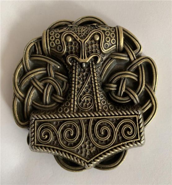 

3d myth hammer western cowboy belt buckle for fashion mens belts accessories7015085, Slivery;black